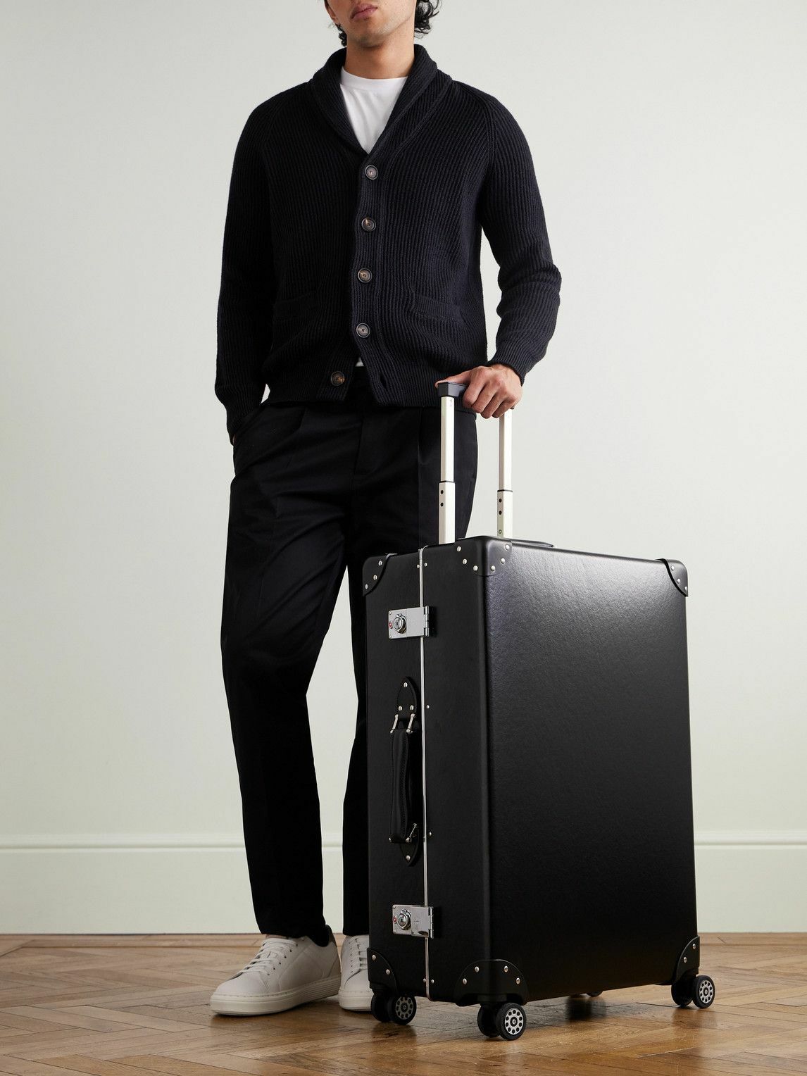 Globe-Trotter - Metropolis Leather-Trimmed Suitcase