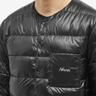 Nanga Men's Inner Down Cardigan in Black