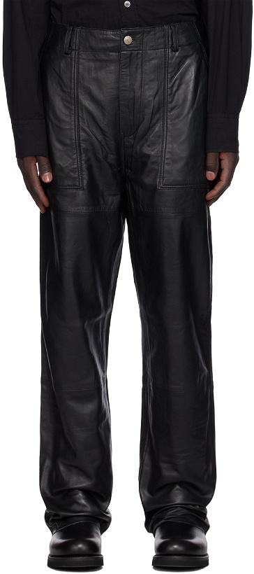 Photo: Deadwood Black Presley Leather Pants