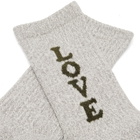 Rostersox Love Socks in Grey
