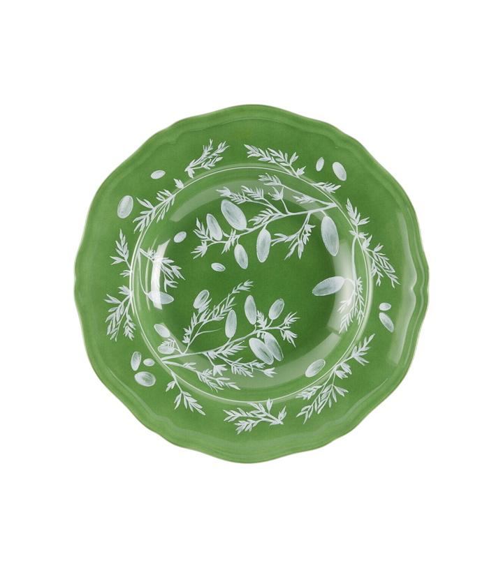 Photo: Cabana x Ginori 1735 porcelain soup plate