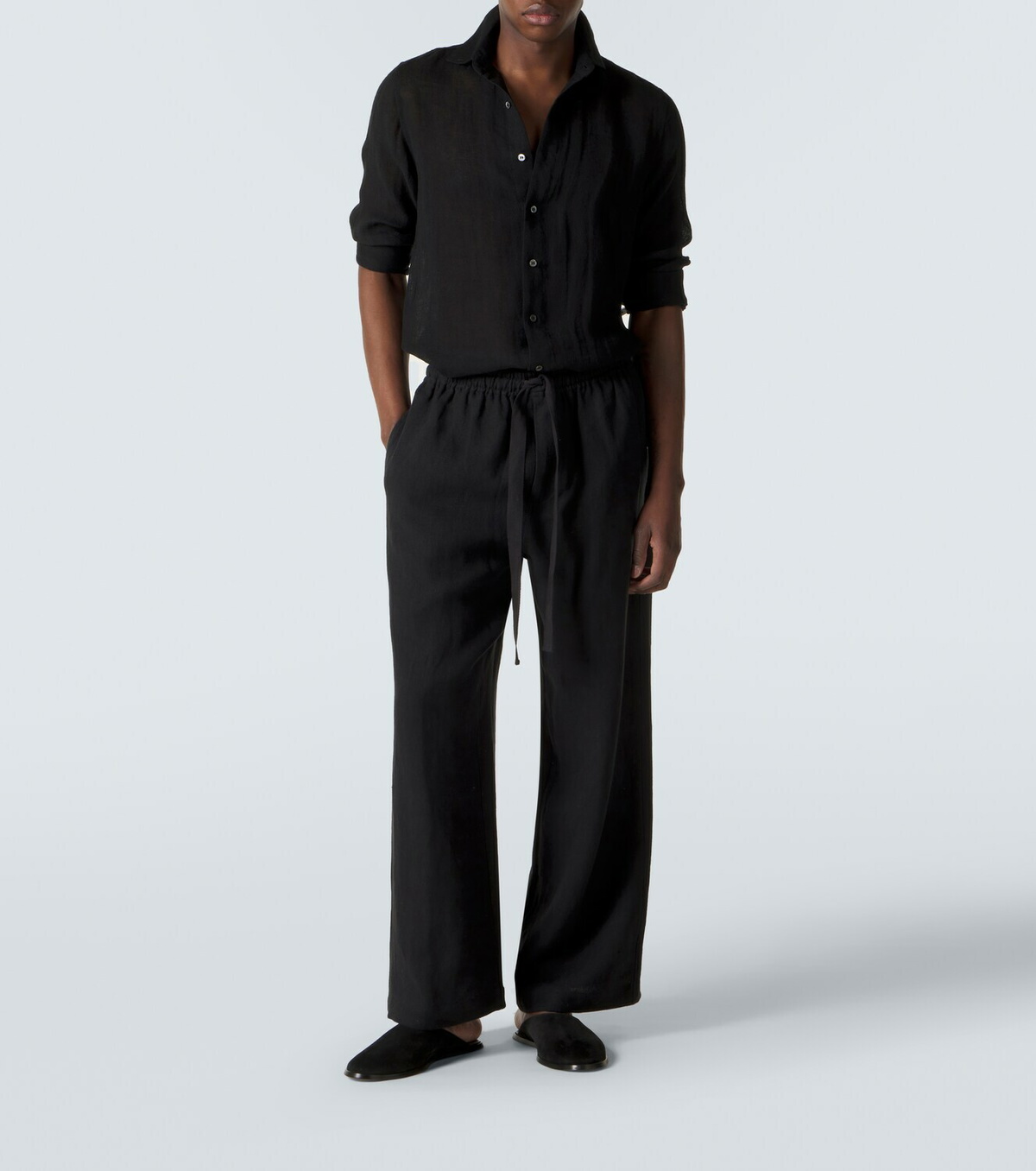 Le Kasha Dewas linen shirt