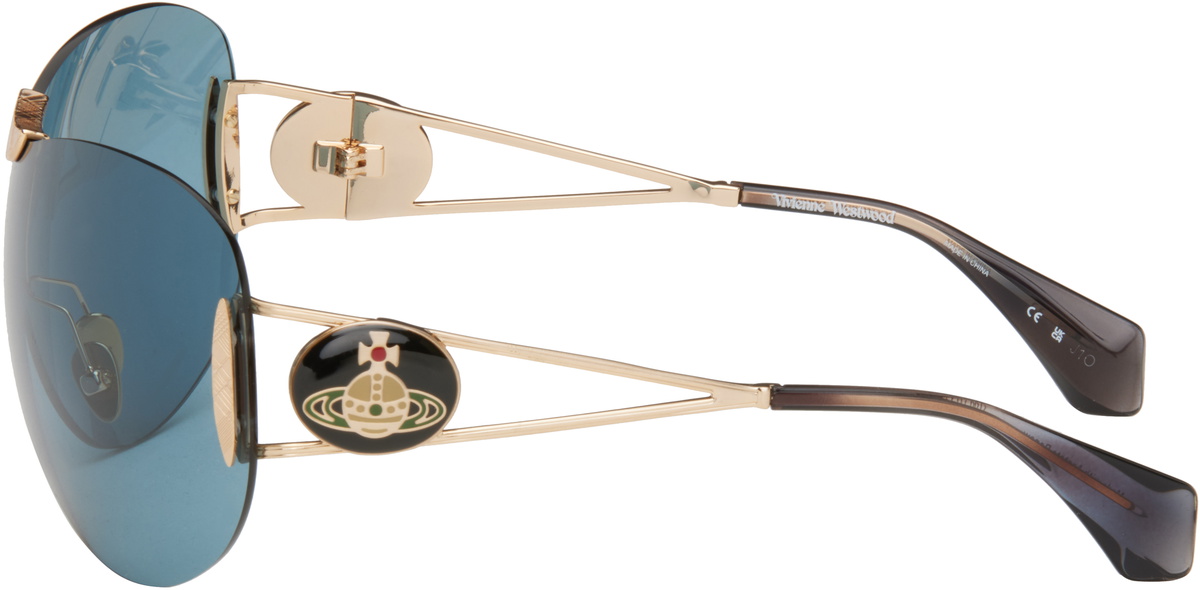 Vivienne Westwood Gold Tina Sunglasses Vivienne Westwood