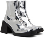 Justine Clenquet Silver Raya Boots
