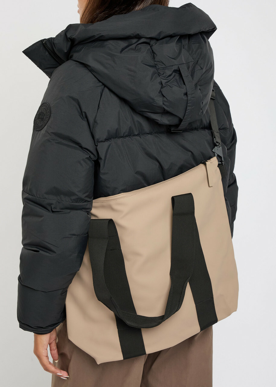 Rains Rush Rubberised Tote - Beige - One Size