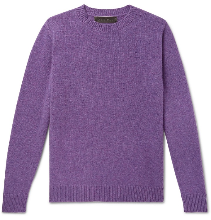 Photo: The Elder Statesman - Cashmere Sweater - Purple