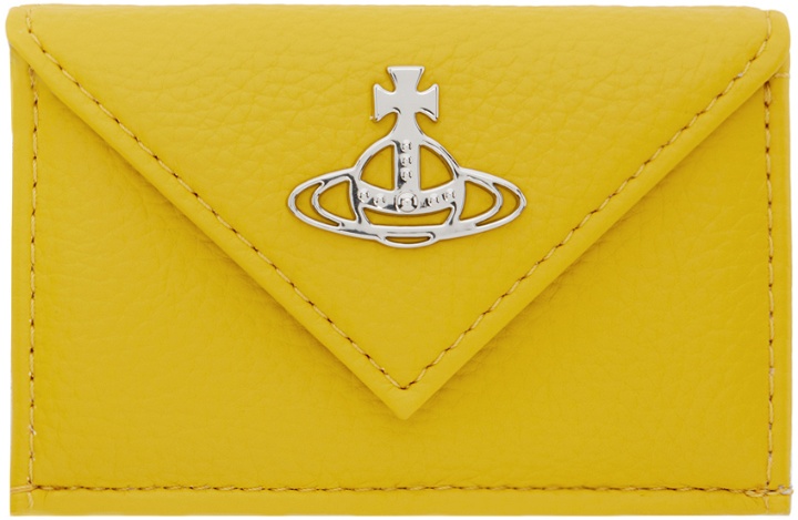 Photo: Vivienne Westwood Yellow Re-Vegan Envelope Wallet