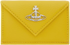 Vivienne Westwood Yellow Re-Vegan Envelope Wallet