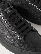 Brioni - Full-Grain Leather Sneakers - Black