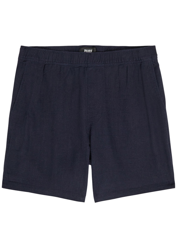 Photo: Paige Elijah Woven Shorts Navy