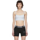 Nike Blue Indy Luxe Sports Bra