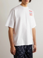 Marni - Flaminia Veronesi Logo-Print Cotton-Jersey T-Shirt - White