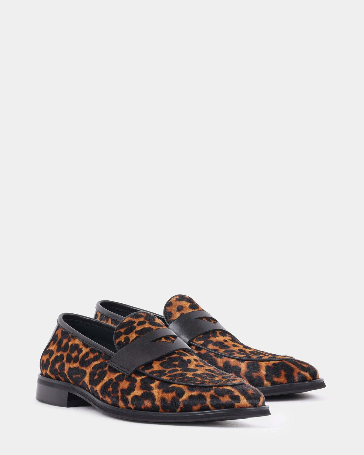 Steve Madden Costello Dress Shoes in Leopard Calf