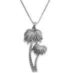Saint Laurent - Burnished Silver-Tone Necklace - Men - Silver
