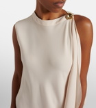 Joseph Aly crêpe maxi dress