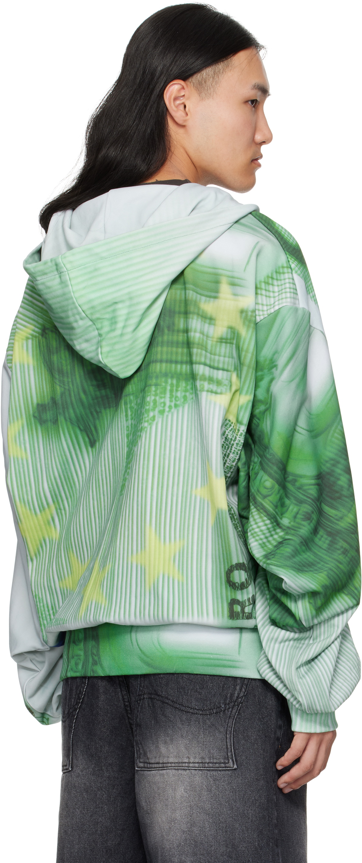 Gerrit Jacob Green Oversized Hoodie