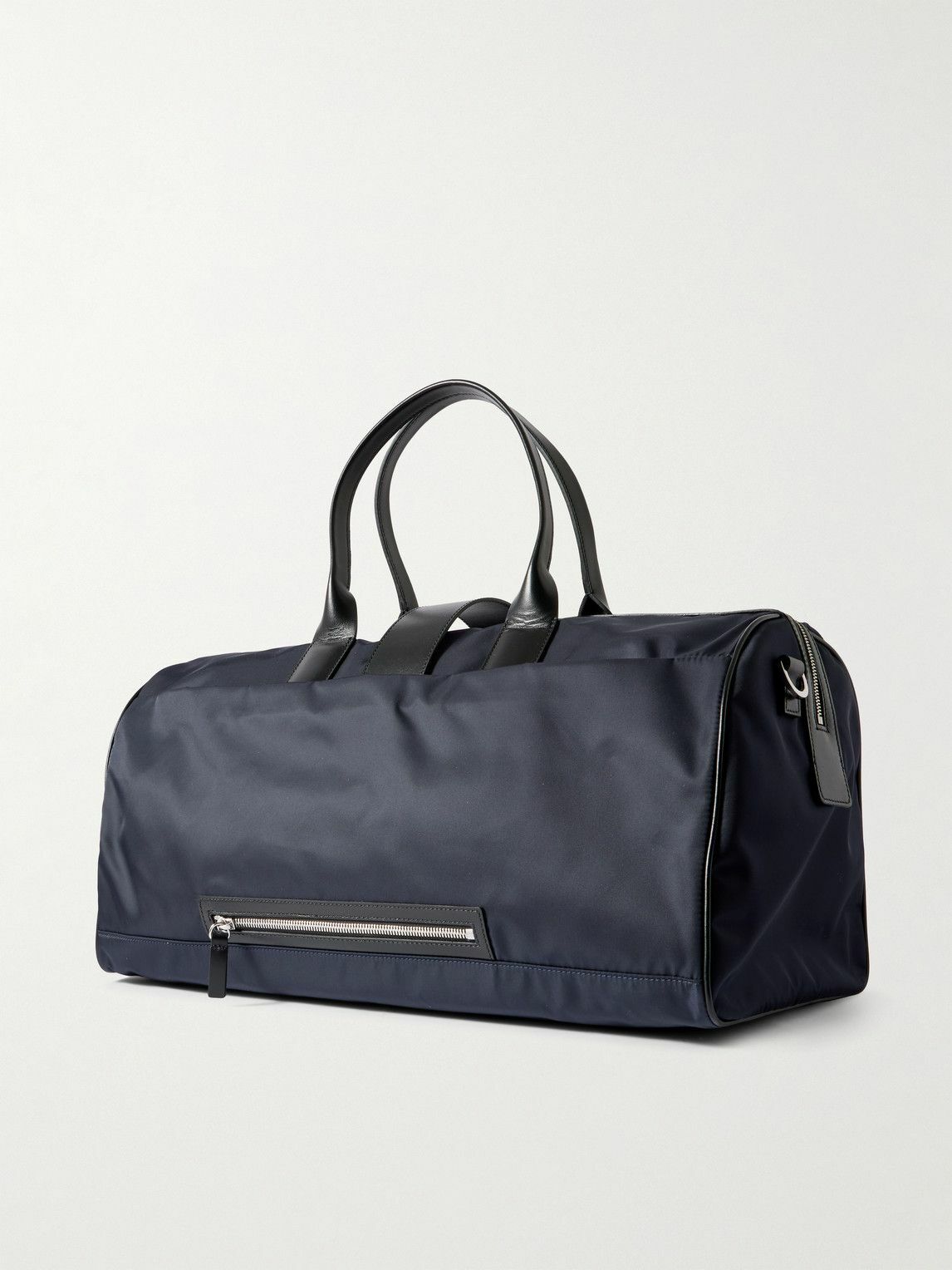FPM Milano - Butterfly Leather-Trimmed Nylon Duffle Bag