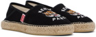 Kenzo Black Kenzo Paris Lucky Tiger Espadrilles