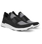 APL Athletic Propulsion Labs - TechLoom Bliss Slip-On Running Sneakers - Black