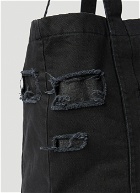 Raf Simons - Logo Patch Tote Bag in Black