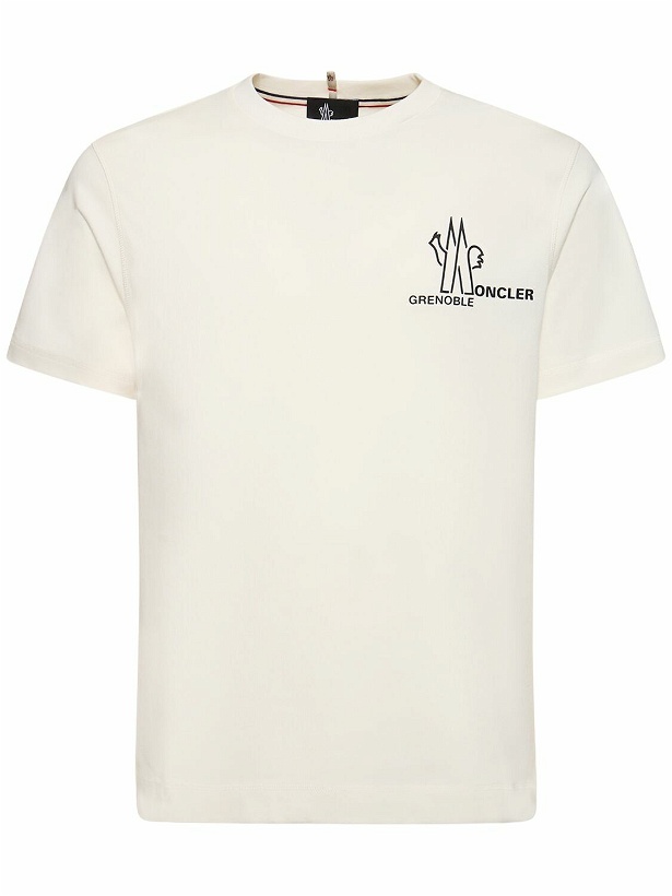 Photo: MONCLER GRENOBLE - Logo Cotton T-shirt