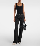 Magda Butrym Scalloped open-back bodysuit