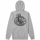 Last Resort AB Women's Last Resort LRAB Atlas Monogram Zip-Hoodie in Heather Grey