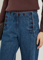Bode Sailor Wide-leg Denim Trousers
