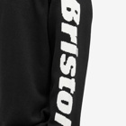 F.C. Real Bristol Men's Authentic Sleeve Logo Sweater in Black