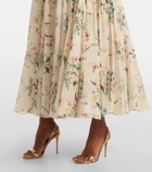 Giambattista Valli Floral silk midi dress