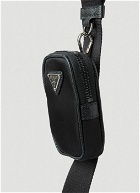 Prada - Re-Nylon Messenger Crossbody Bag in Black