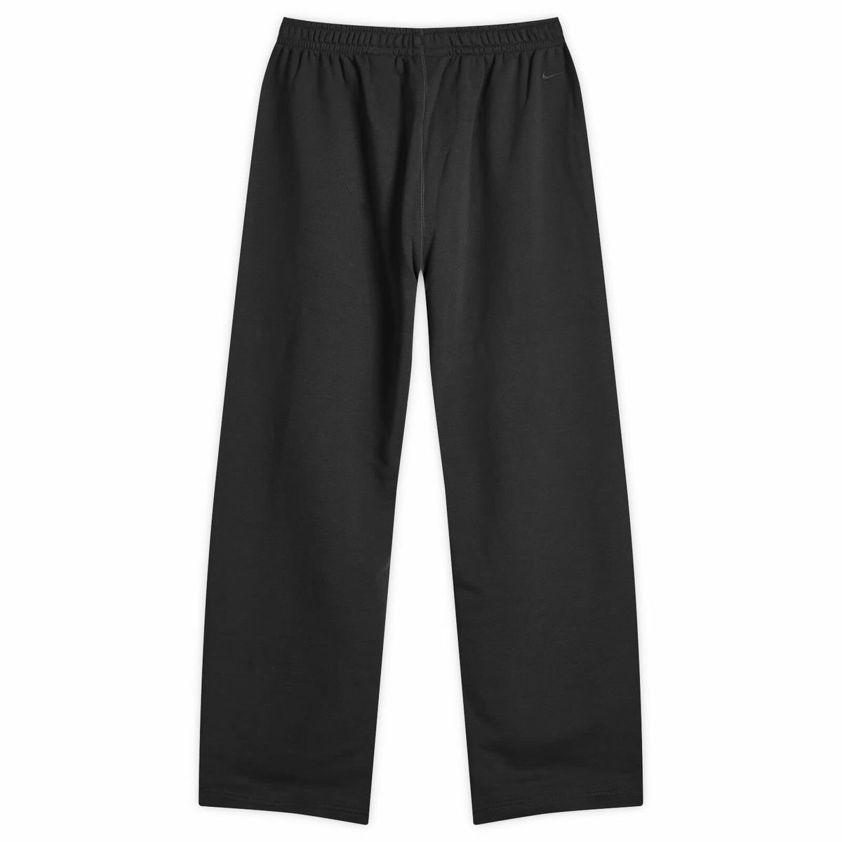 Nike Wool Classics Open Hem Fleece Pant in Black Nike