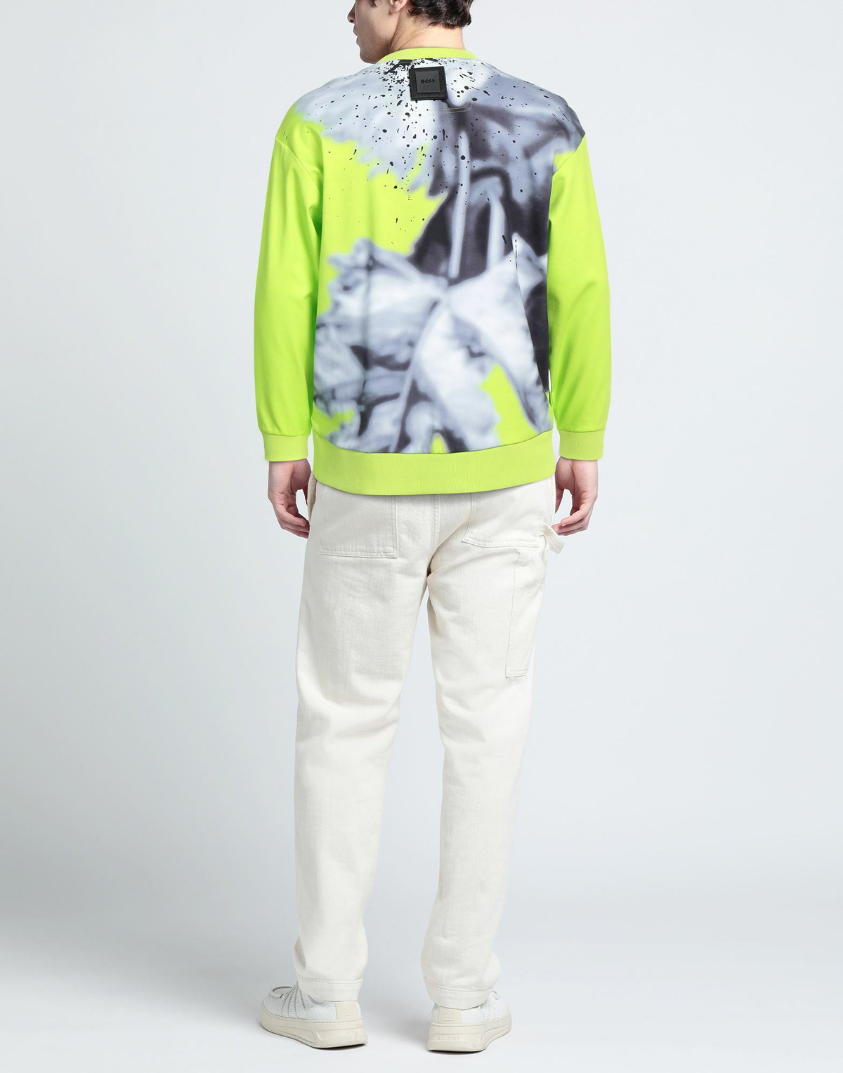 Boss Mens Sweatshirt Light in Green