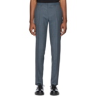 Boss Blue Genius Slim-Fit Trousers