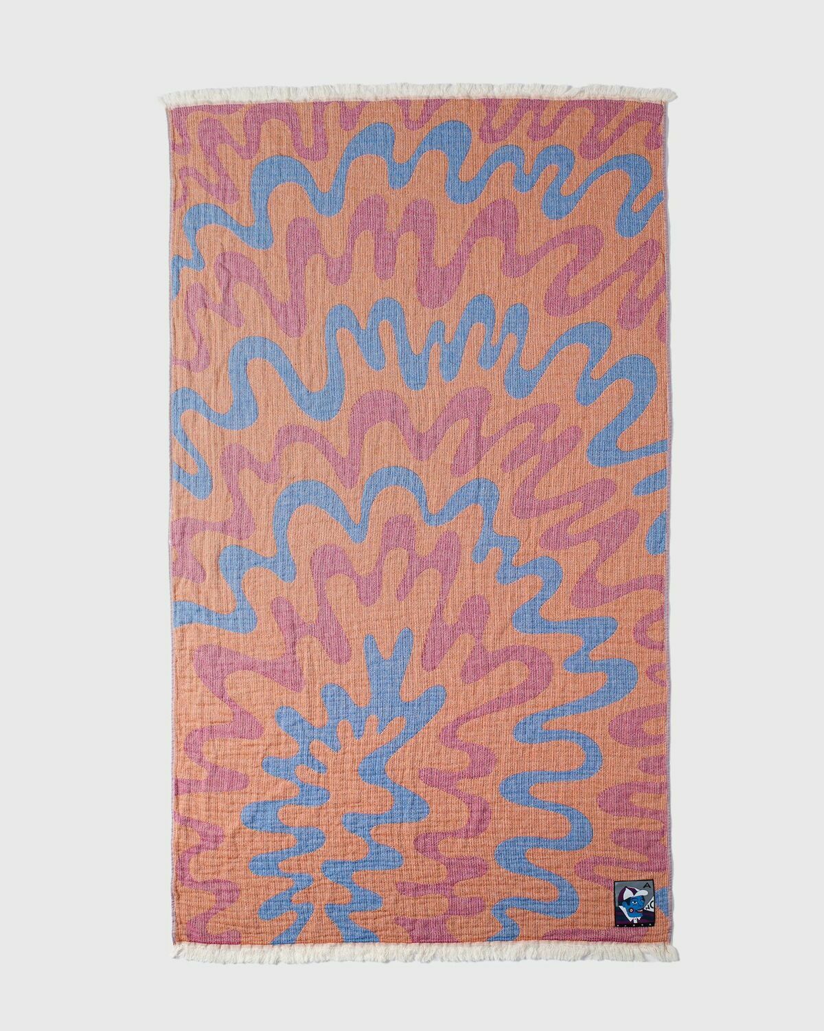 By Parra Splashed hammam beach towel multi/orange Mens Bathing