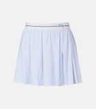 Varley Toyah striped tennis skirt