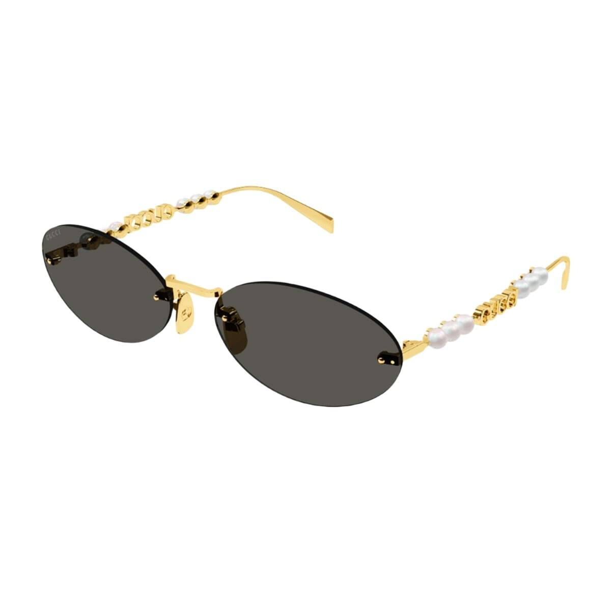 Gucci Eyewear Gucci Gg1922s Linea Name Of Brand 001 Gold Grey Sunglasses
