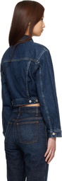 AGOLDE Navy Radley Denim Jacket