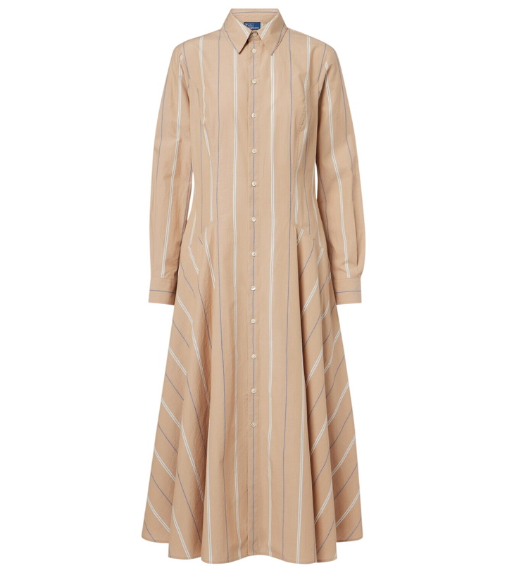 Photo: Polo Ralph Lauren Striped cotton shirt dress