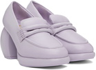 Martine Rose Purple Clarks Edition Loafer Heels