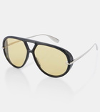 Bottega Veneta Aviator sunglasses