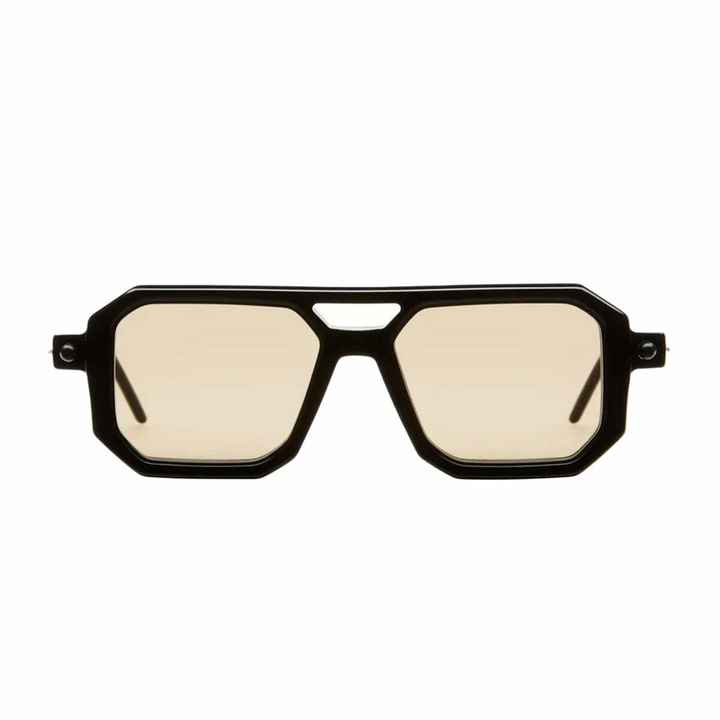 Photo: Kuboraum Maske P8 Byb Black Shine/ Ivory Glasses