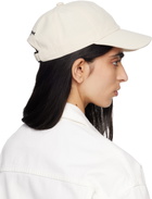 Maison Kitsuné Beige Dressed Fox Cap