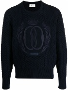 BALLY - Embroidered Logo Sweater
