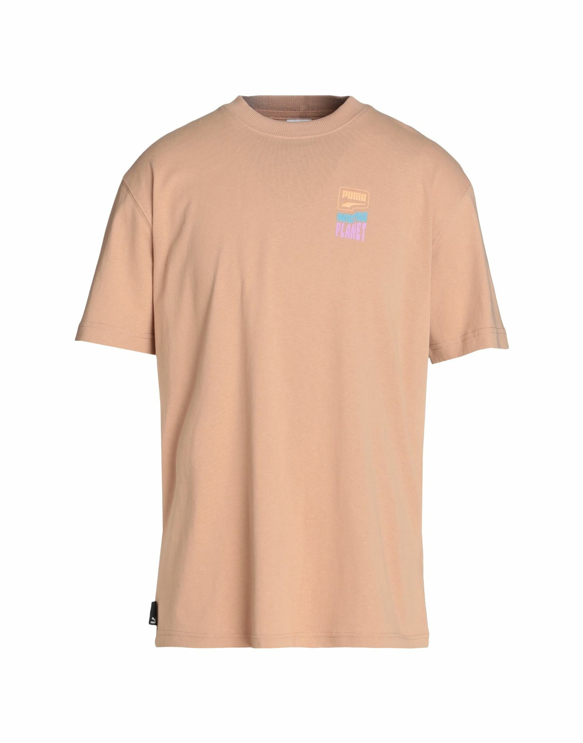 Puma Downtown Graphic Tee Mens T-shirt Light brown