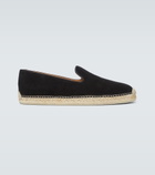 Christian Louboutin - Esparadra suede espadrilles