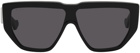 Gucci Black Rectangular Sunglasses