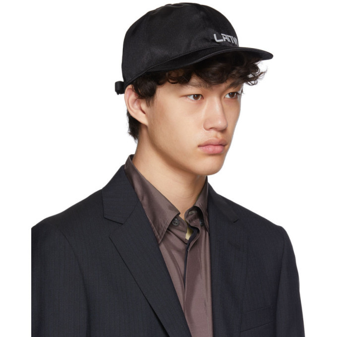 Lanvin Black Logo Cap Lanvin