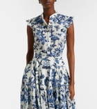 Erdem Floral jacquard top