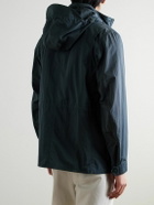 Belstaff - Drome Cotton-Blend Gabardine Hooded Jacket - Blue